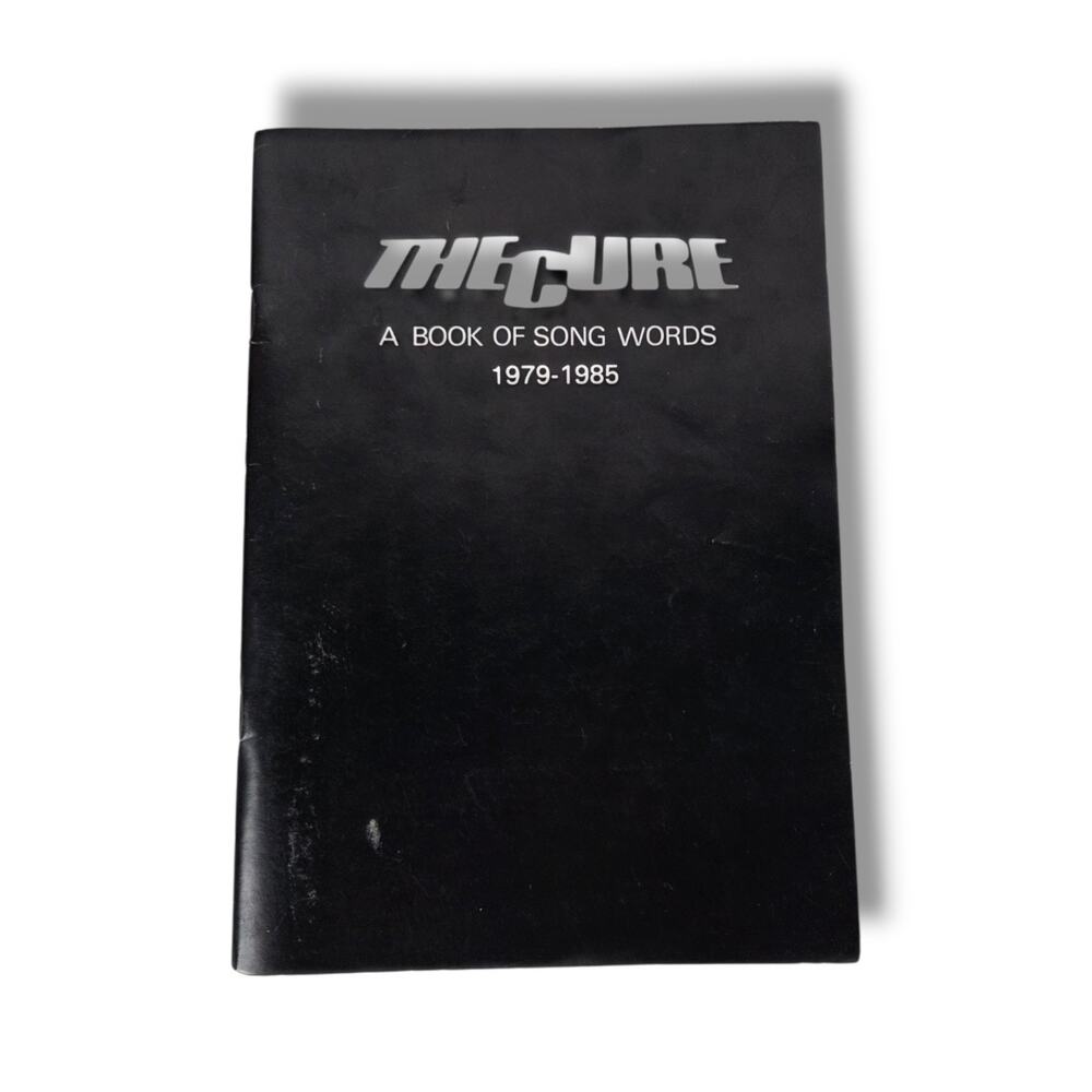 The Cure : A Book of Song Words 1979-1985 RARE Vintage Black Book Volume 2